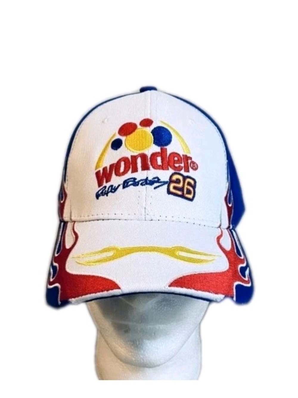 Ricky Bobby Talladega Nights Wonder Bread 26 Hat Cap Adult Adjustable Strapback